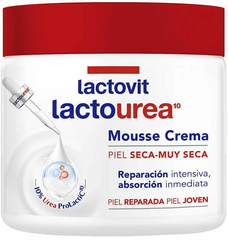 Lactovit LactoUrea Regenerating Mousse Kreminis Body Kreminis