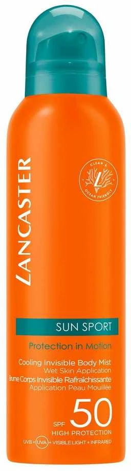 Lancaster Sun Sport nematomas gaivinantis purškiklis su SPF50, 200 ml