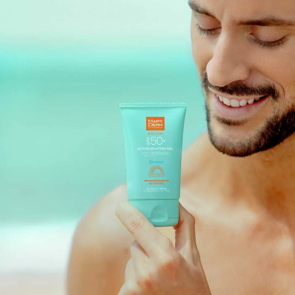 Martiderm SUN CARE ACTIVE [D] HYDRA GEL sunscreen gel SPF50+ 50 ml