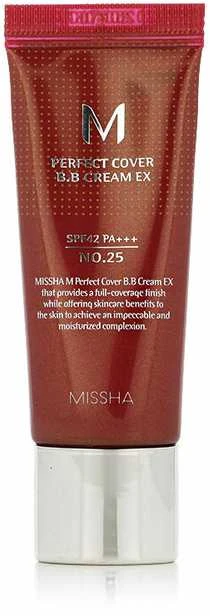Missha Perfect Cover BB Kreminis SPF42 PA++++ No.25, 20 ml