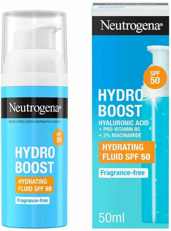 Neutrogena Hydro Boost+ Kreminis SPF50+, 50 ml