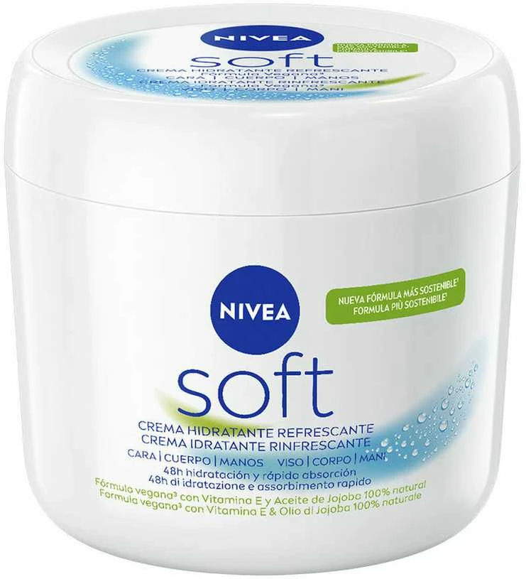 Nivea Soft Refreshing Moisturizing Kreminis, 500 ml
