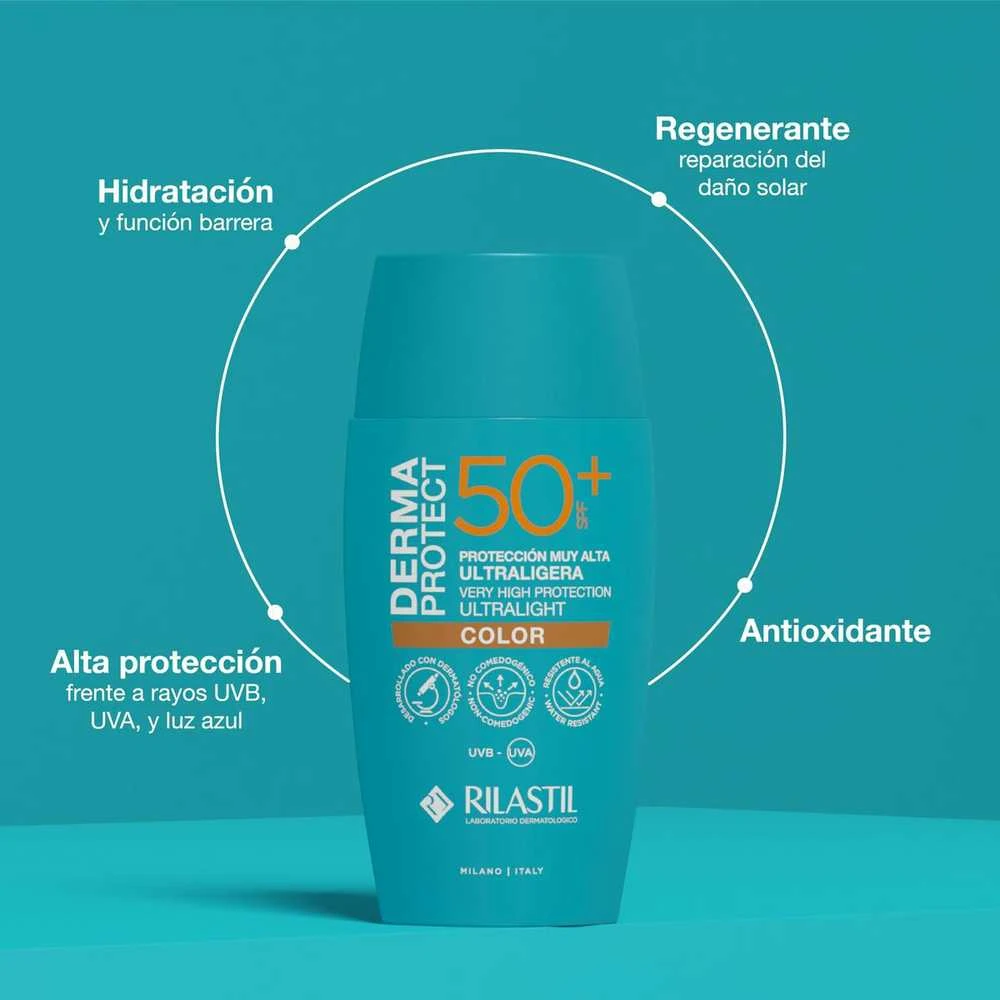 Rilastil Derma Protect 50+ Color, 50 ml
