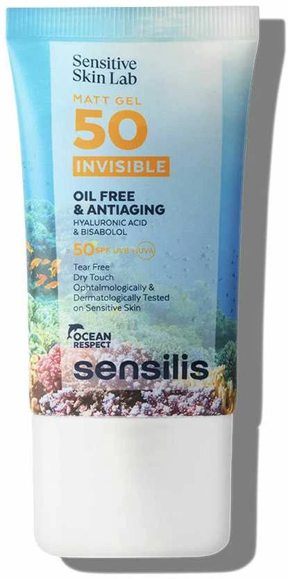 Sensilis Matt Gel Spf50 Invisible, 40 ml