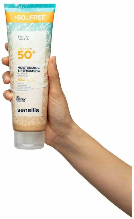 Sensilis Fotoprotector Gel Kreminis apsaugantis nuo saulės kūno kremas Spf50+ 250ml