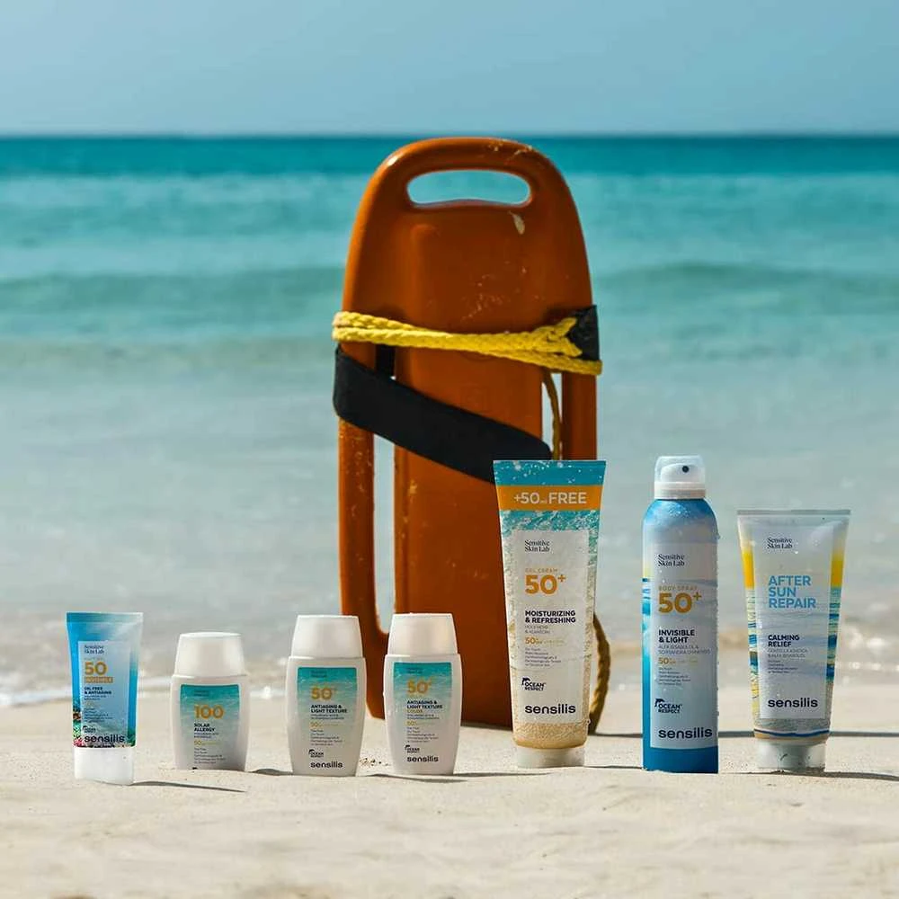 Sensilis Fotoprotector Gel Kreminis apsaugantis nuo saulės kūno kremas Spf50+ 250ml