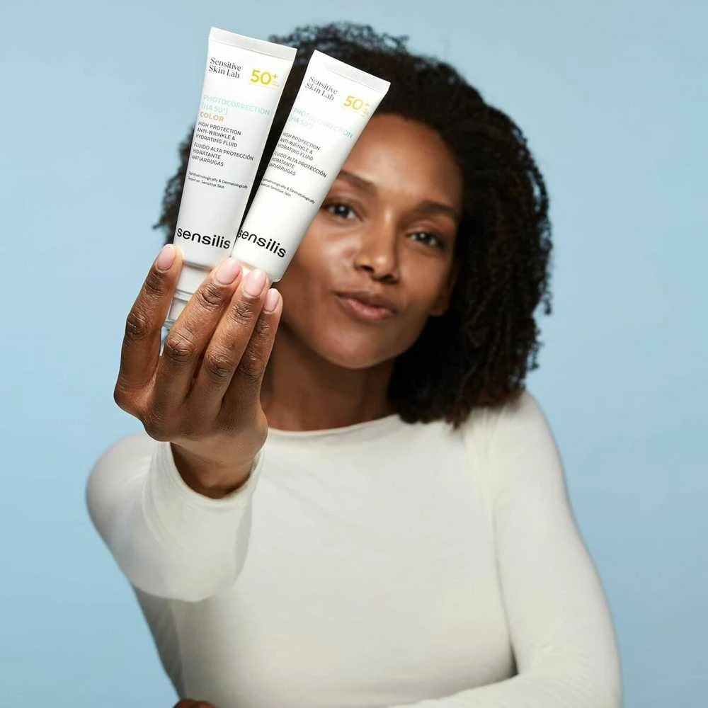 Sensilis PHOTOCORRECTION [HA 50+] moisturizing and anti-wrinkle fluid SPF50+ 50 ml