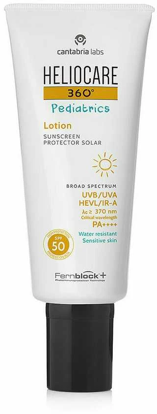 Heliocare 360° Pediatrics SPF50 Apsauginis losjonas vaikams nuo saulės, 200 ml