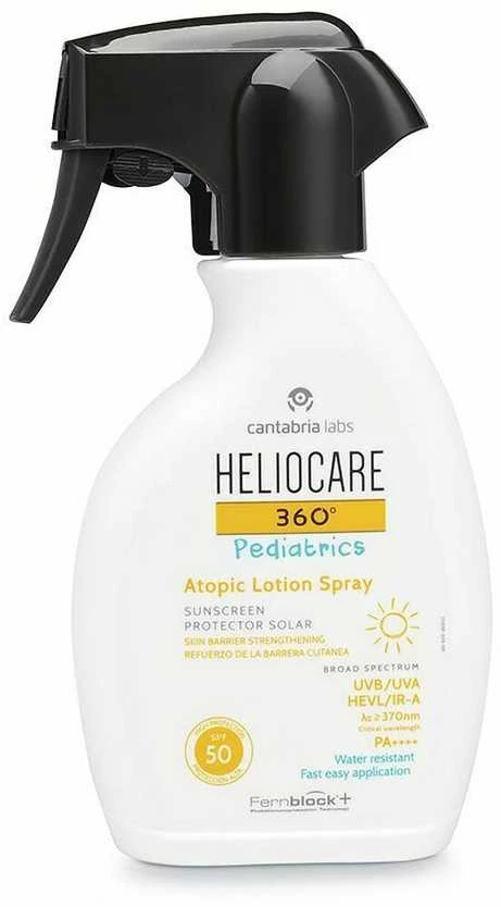 Heliocare 360° Pediatrics SPF50 Apsauginis purškiklis vaikams nuo saulės, 250 ml