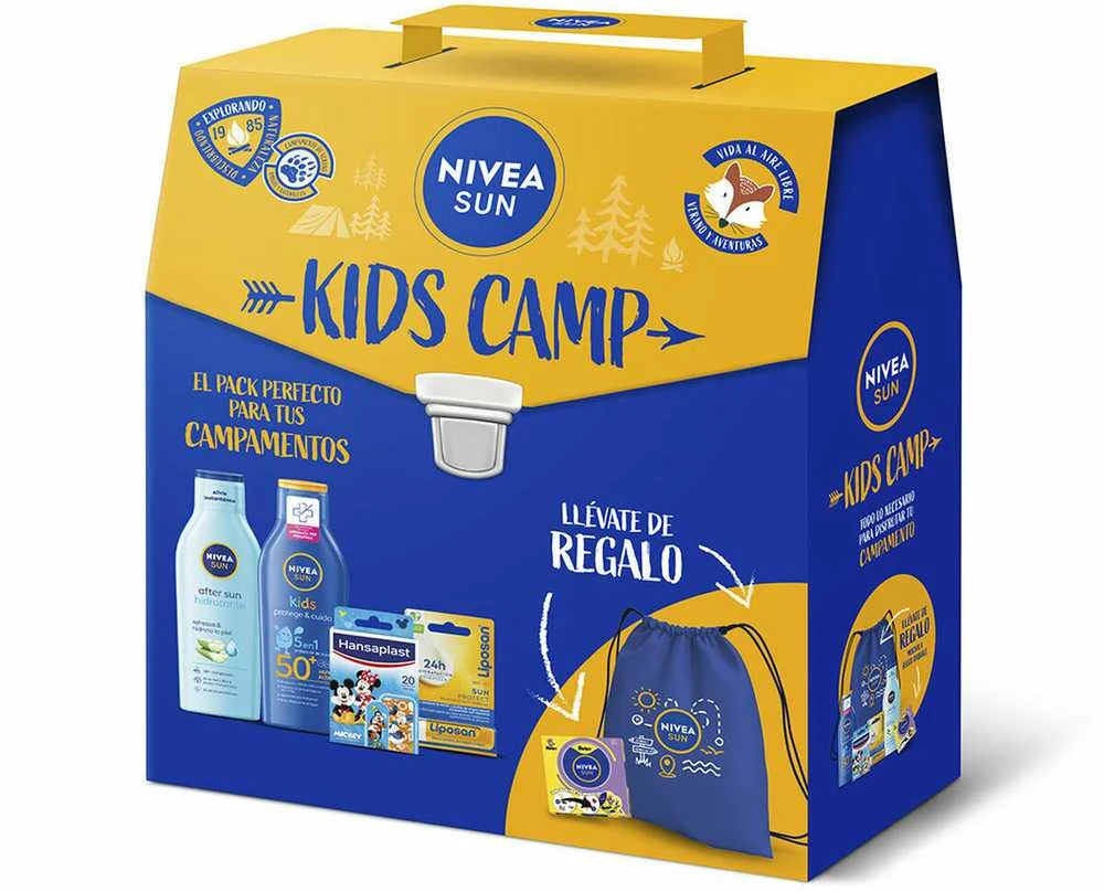 „Nivea Sun Kids Camp“ 5 dalių dėklas