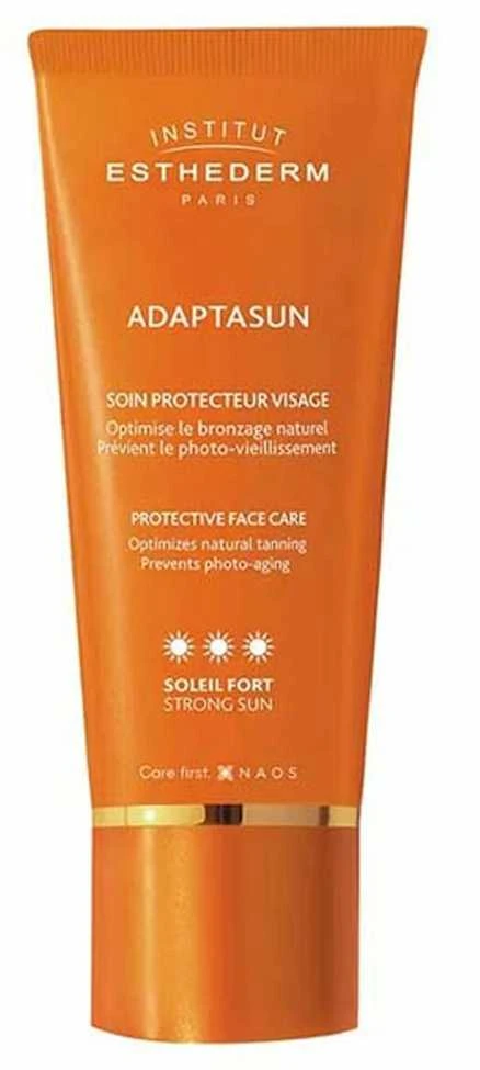 Institut Esthederm Adaptasun Face Kreminis Strong Sun apsauginis kremas nuo saulės veidui, 50 ml