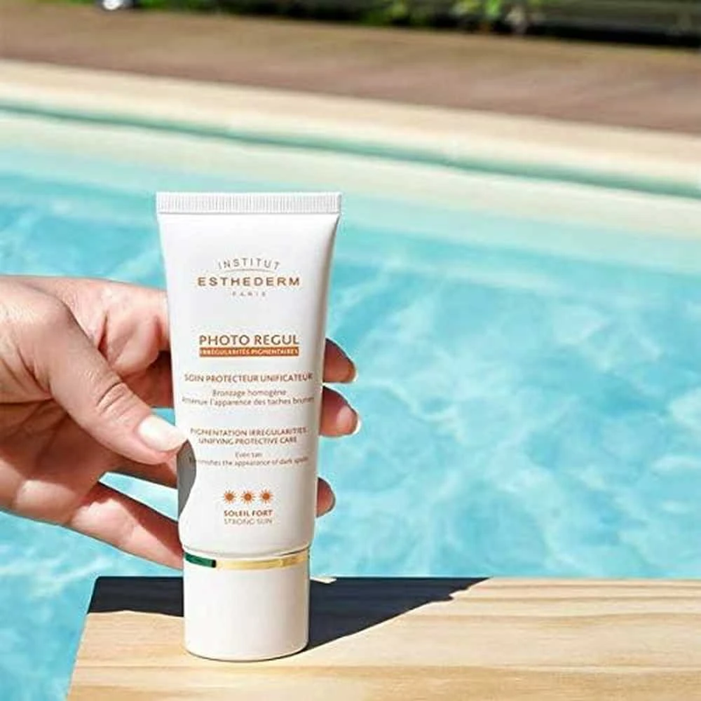 Institut Esthederm Photo Regul Unifying Prorective Kreminis Strong Sun Apsauga nuo pigmentinių dėmių - kremas 50ml