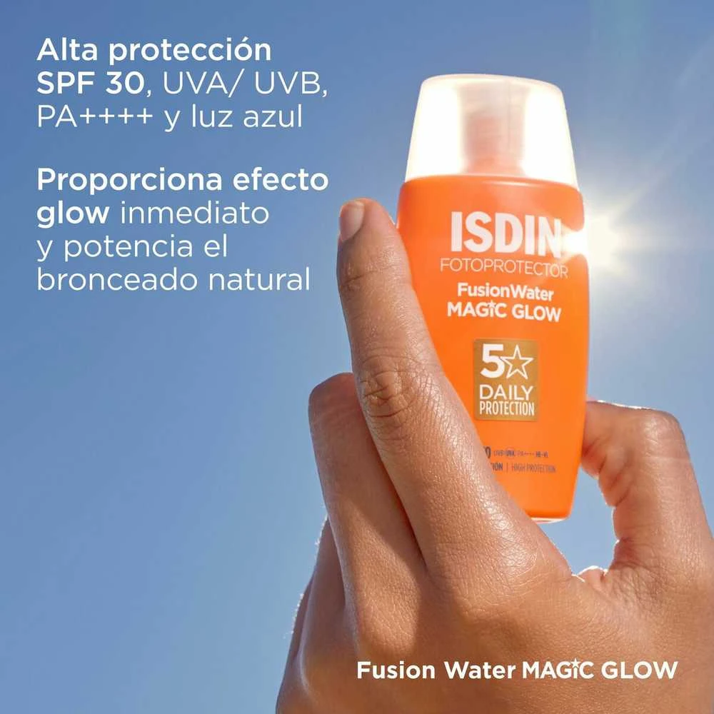 Isdin Photoprotector Vanduo Magic Glow Spf30, 50 ml