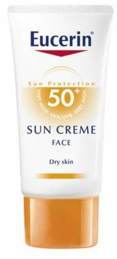 Eucerin Sensitive Protect Sun Creme SPF 50+ apsauginis kremas nuo saulės, 50 ml