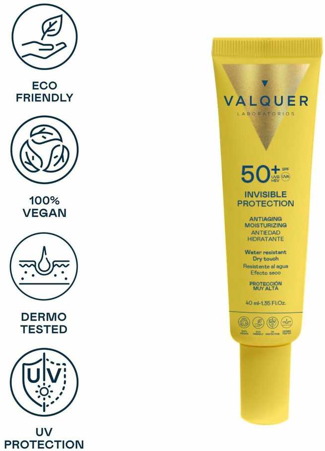 Valquer Serum Facial Invisible Spf50 40m