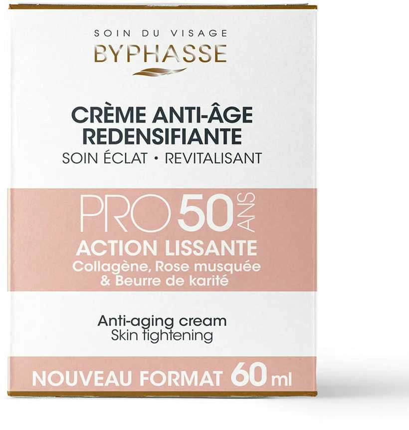 "Byphasse Pro 50 Action Lissante" kremas nuo senėjimo 60ml