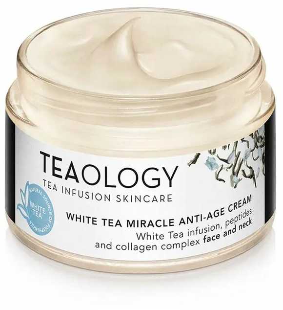 "Teaology" baltosios arbatos stebuklingas kremas nuo senėjimo 50ml