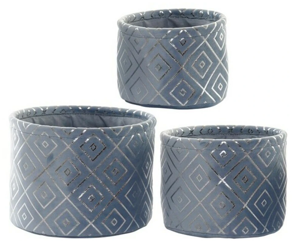 Krepšelis DKD Home Decor Mason Poliesteris