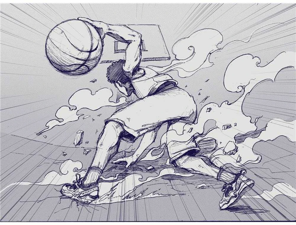 Krepšinio kamuolys Spalding Sketch Jump R7