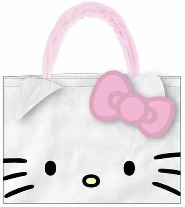 CERDÁ Hello Kitty plush shopping bag