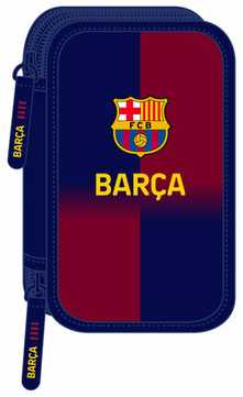Safta Krepšys F.C. Barcelona Mėlyna Kaštoninė 12,5 x 19,5 x 5,5 cm 37 Dalys