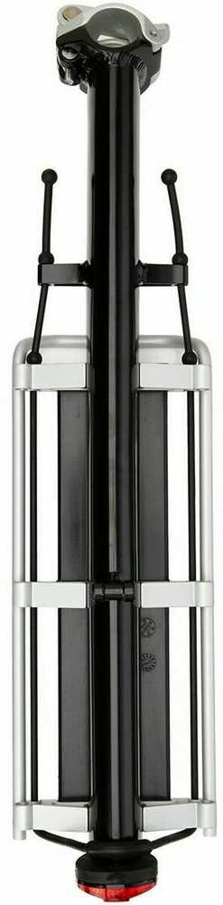 Topeak MTX BeamRack E Type Aluminum Juodas, Sidabrinis