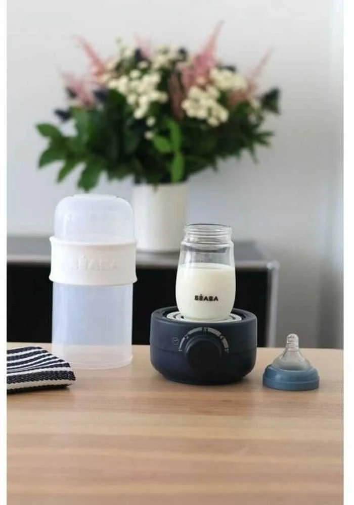 BEABA BUTELIUKŲ ŠILDYTUVAS-STERILIZATORIUS BABY MILK SECOND, NIGHT Mėlynas