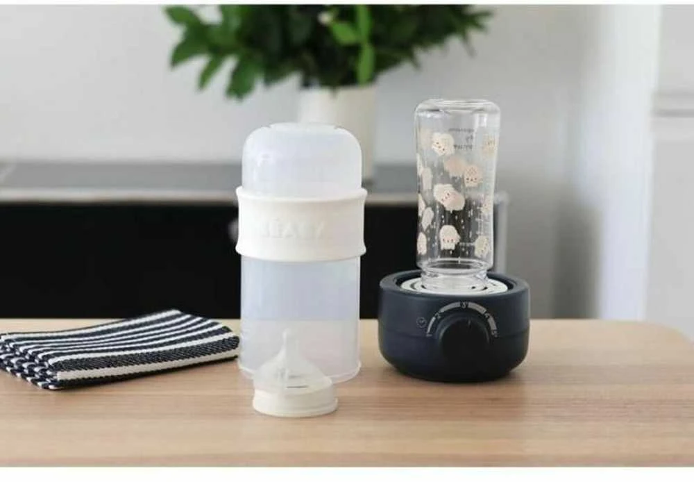 BEABA BUTELIUKŲ ŠILDYTUVAS-STERILIZATORIUS BABY MILK SECOND, NIGHT Mėlynas