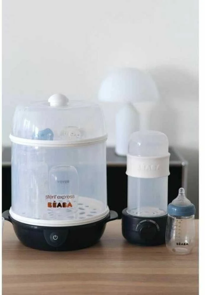 BEABA BUTELIUKŲ ŠILDYTUVAS-STERILIZATORIUS BABY MILK SECOND, NIGHT Mėlynas