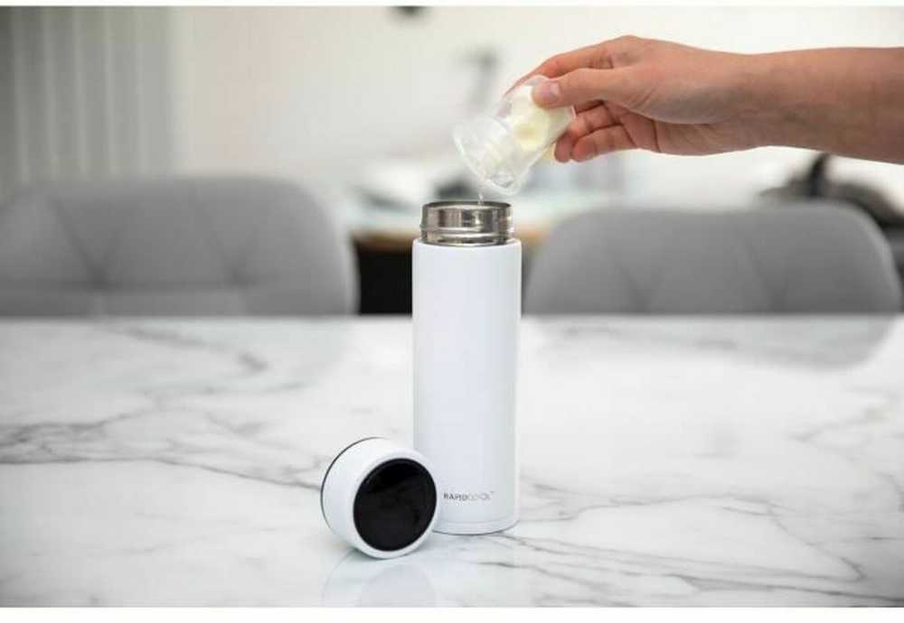 Nuby termosas gėrimams, 0,24 l, baltas