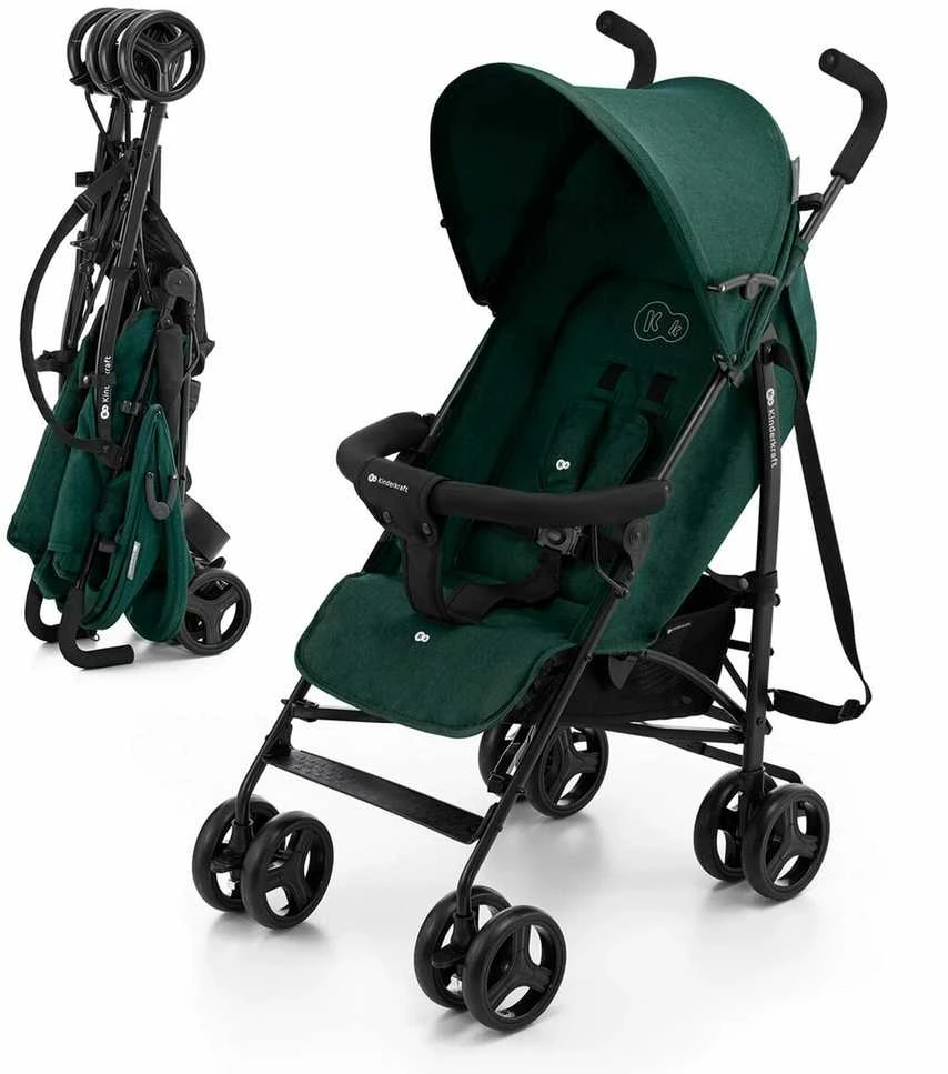 KINDERKRAFT vežimėlis TIK, žalias, KSTIK000GRE0000