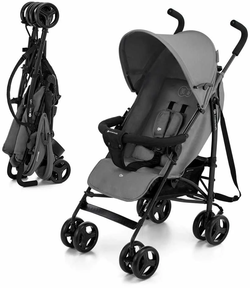 KINDERKRAFT vežimėlis TIK, žalias forest, KSTIK000GRY0000