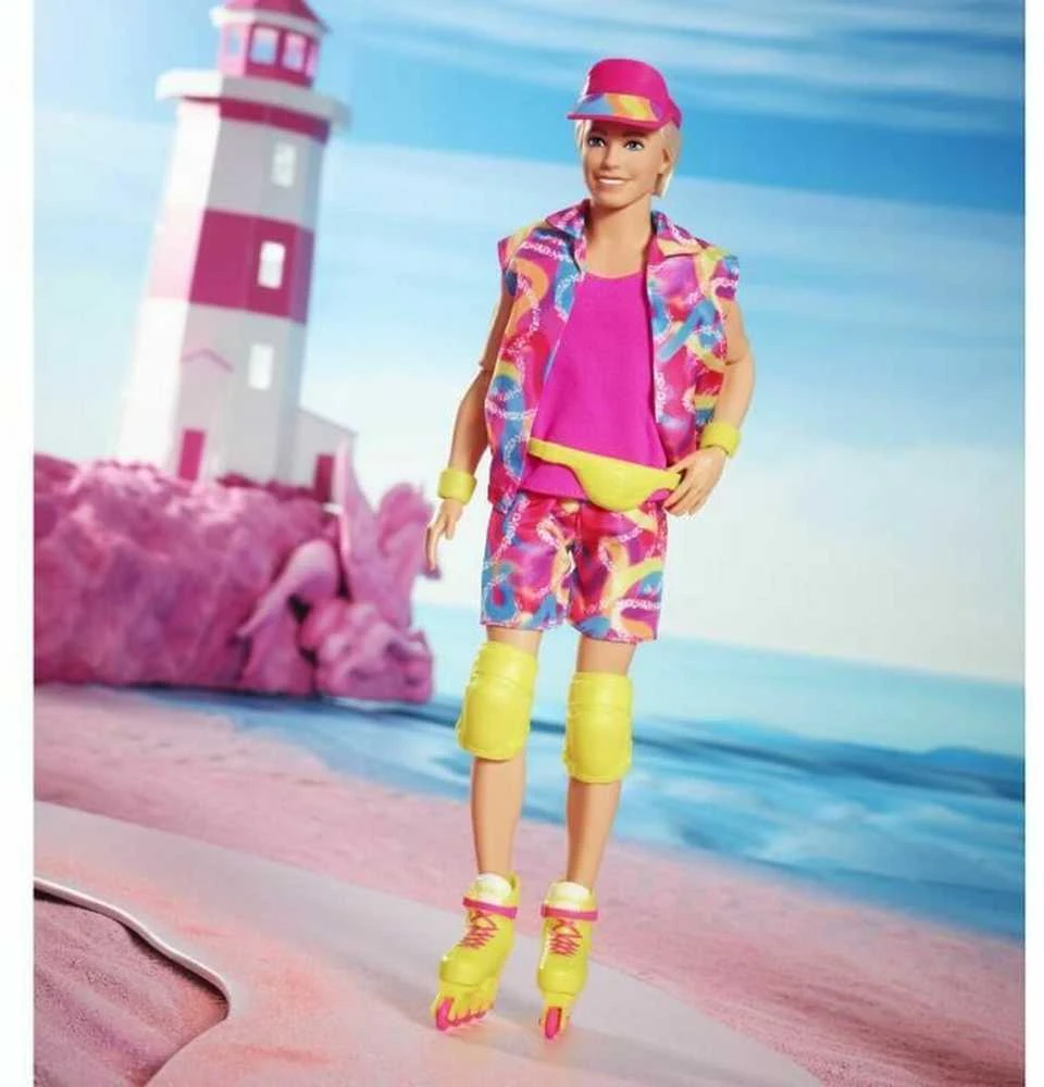 „Barbie Mattel Signature Doll“ įsigijimas – Ryanas Goslingas kaip Kenas ant riedučių (HRF28)