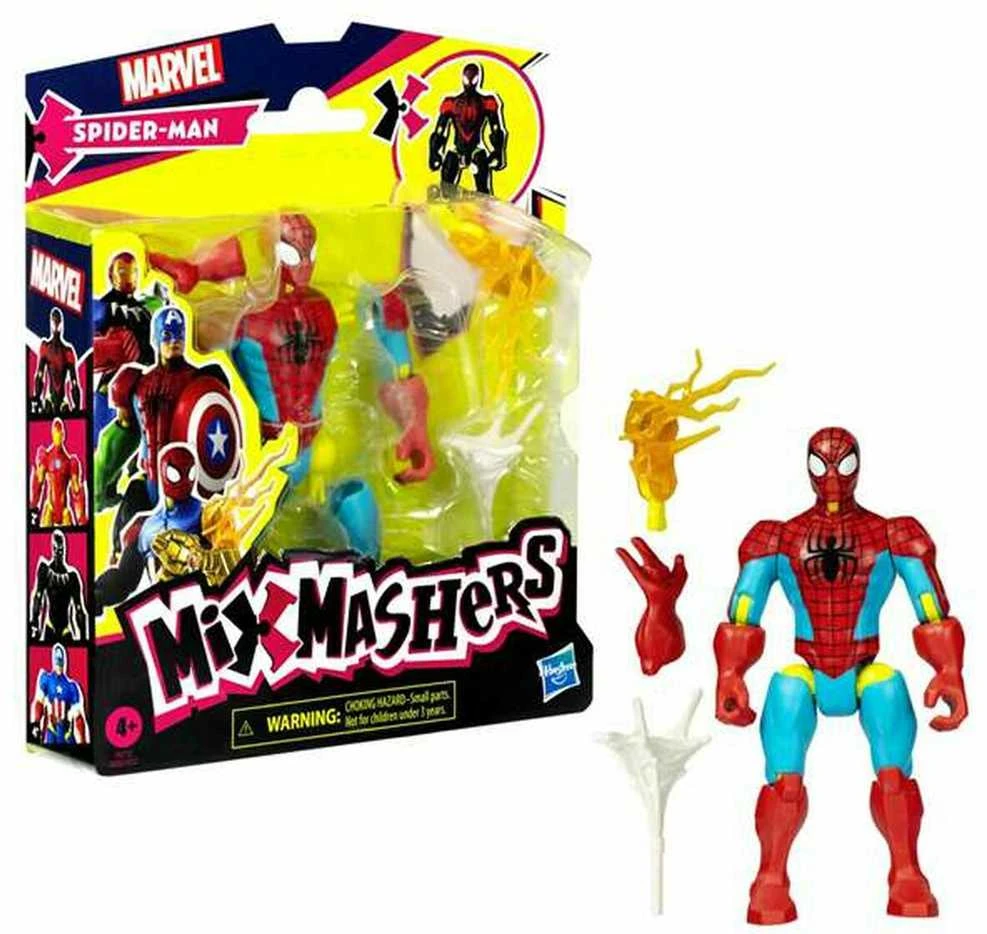 Spiderman SPIDER-MAN MIXMASHERS Herojaus figūrėlė, 12,7 cm