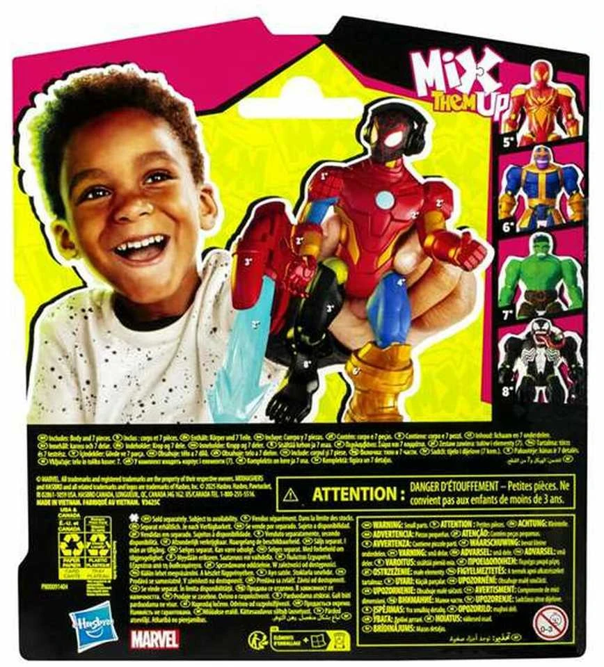 Spiderman SPIDER-MAN MIXMASHERS Herojaus figūrėlė, 12,7 cm