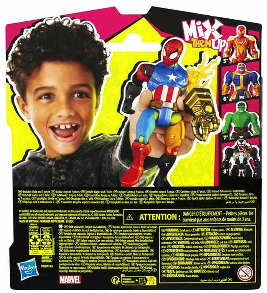 Spiderman SPIDER-MAN MIXMASHERS Herojaus figūrėlė, 12,7 cm