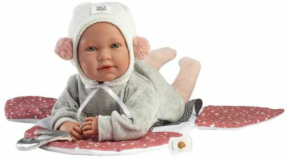 Peterkin Llorens 74136 Lėlė verksminga Mimi nešioklėje 42 cm