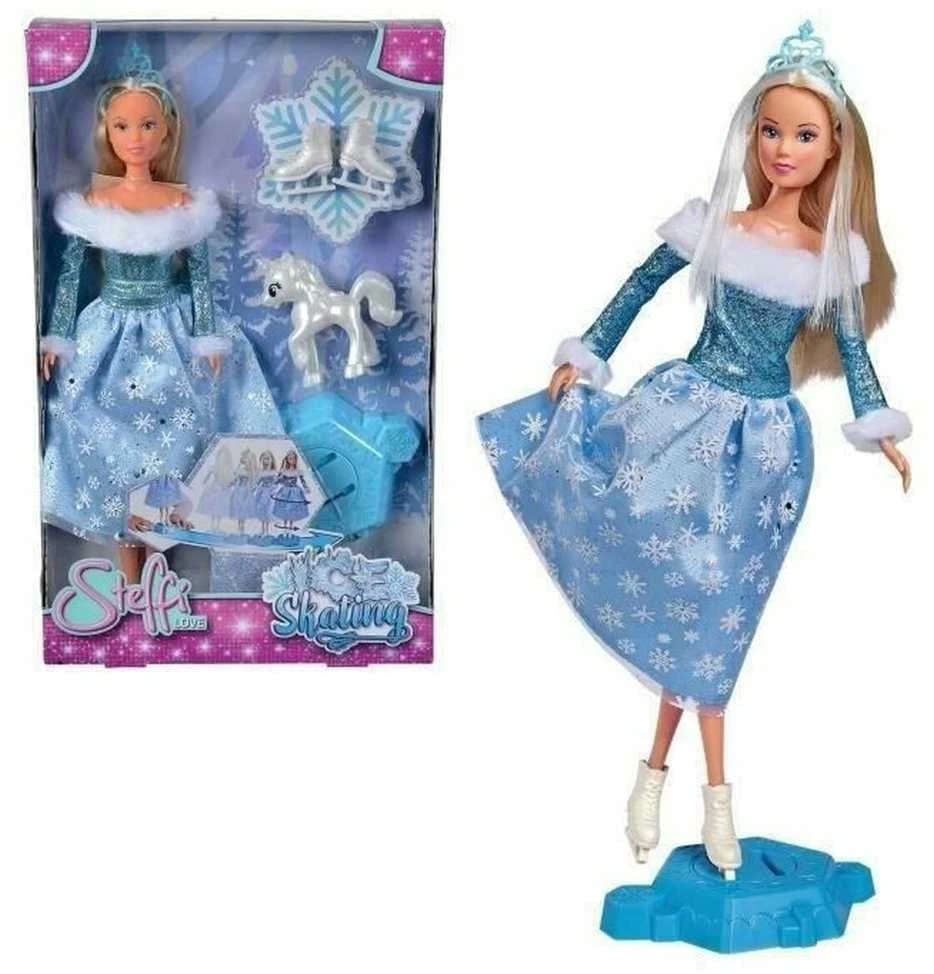 Lėlių princesių rinkinys su vienaragiu Steffi Love ir priedais Simba