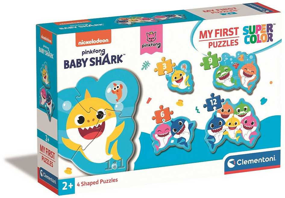 Clementoni Dėlionė 30 vnt. - "Mano pirmoji dėlionė" - "Baby Shark"