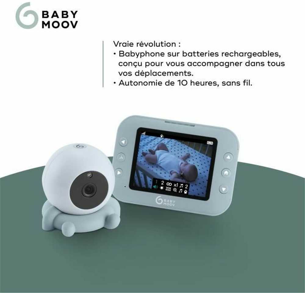 Babymoov mobili video auklė kūdikiui 3,5’’ YOO Roll A014431 A014431