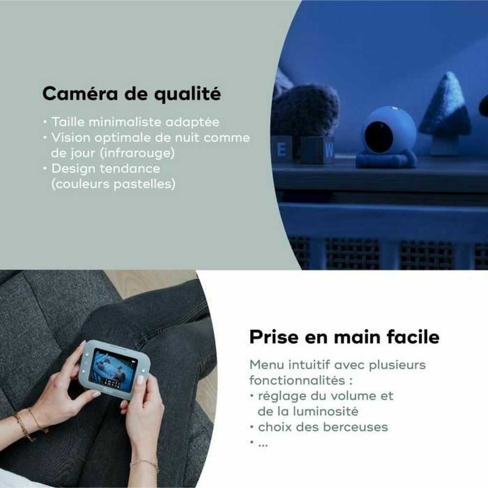 Babymoov mobili video auklė kūdikiui 3,5’’ YOO Roll A014431 A014431