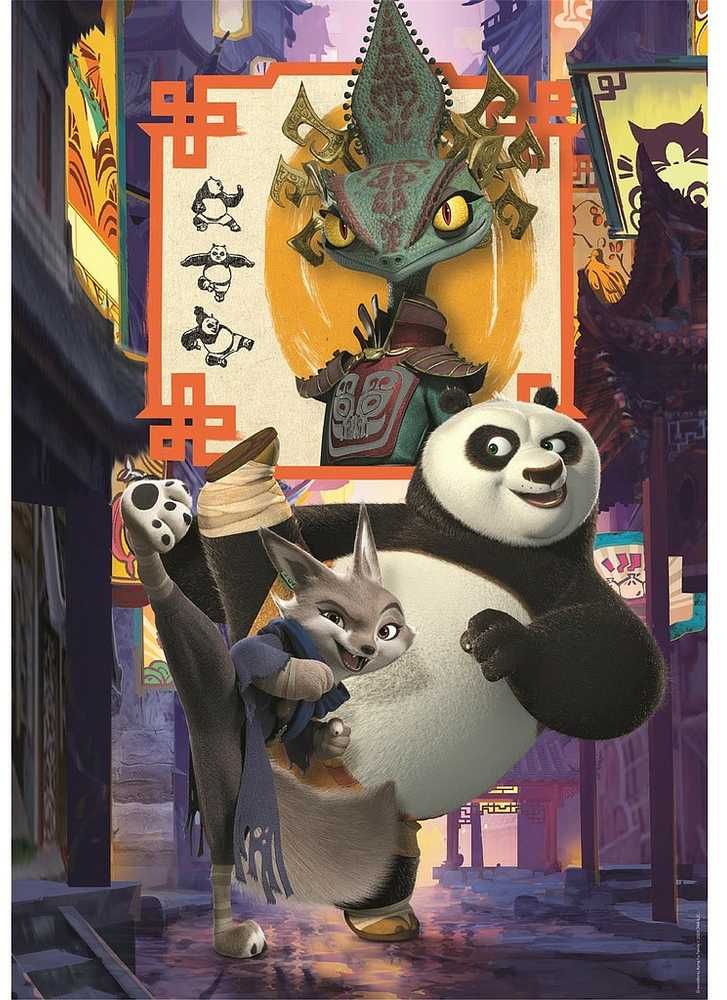 Clementoni Dėlionė Kung Fu Panda 4