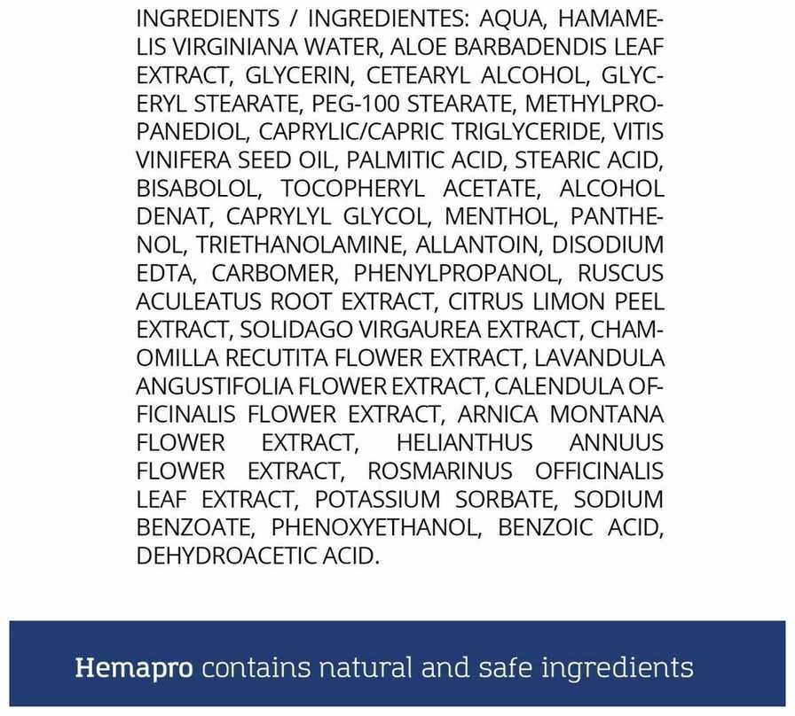 CREAM 500Cosmetics 500 COSMETICS - HEMAPRO kremas hemorojui gydyti