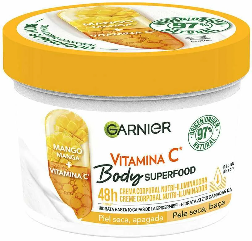 "Garnier Body Superfood" kūno kremas Nutri-Iluminadora 380ml