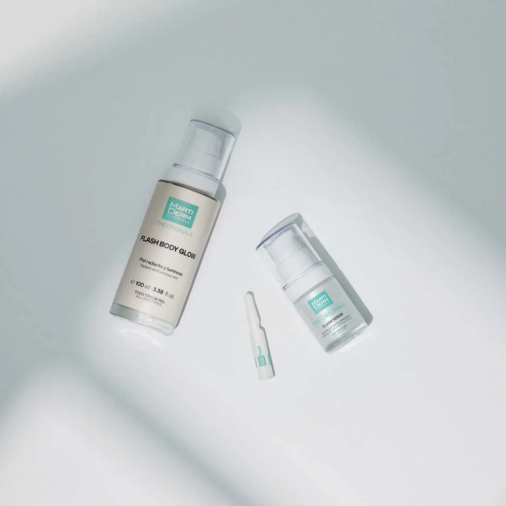 Martiderm The Originals kūno švytėjimo suteikiantis kremas „Flash“ 100 ml