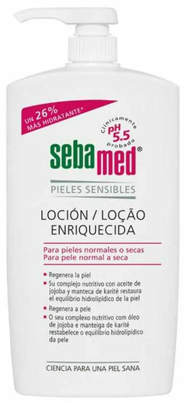 Sebamed jautrios odos praturtintas losjonas, 750 ml