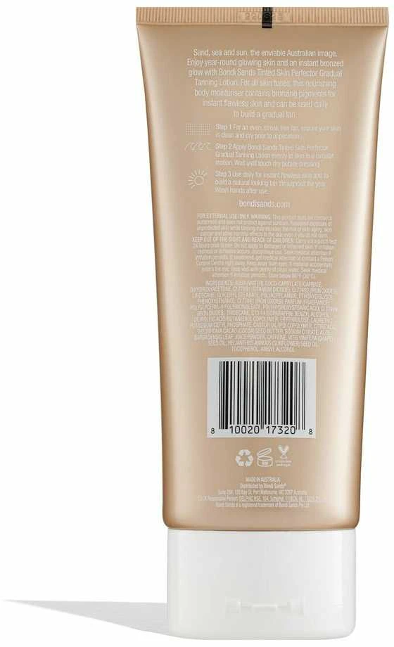 Bondi Sands TINTED SKIN PERFECTOR Gradual Tanning Lotion savaiminio įdegio losjonas, 150 ml