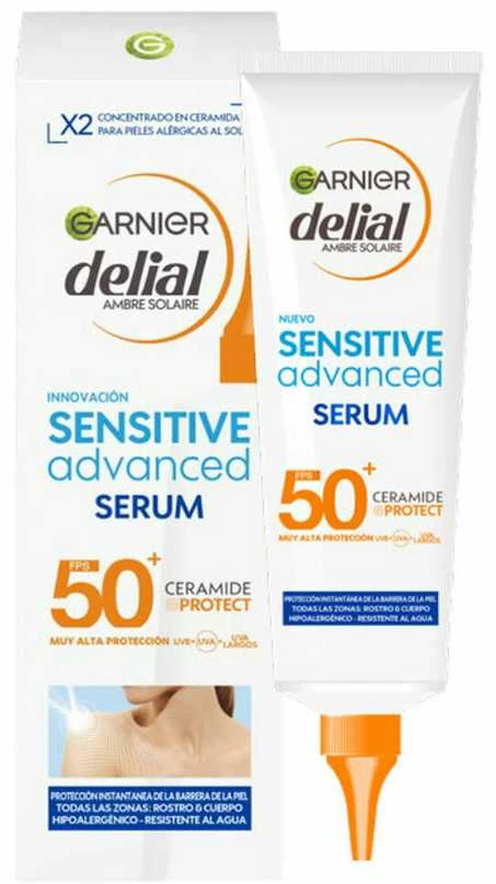 Br Delial Sensitive kūno serumas saugantis nuo saulės F50 125ml