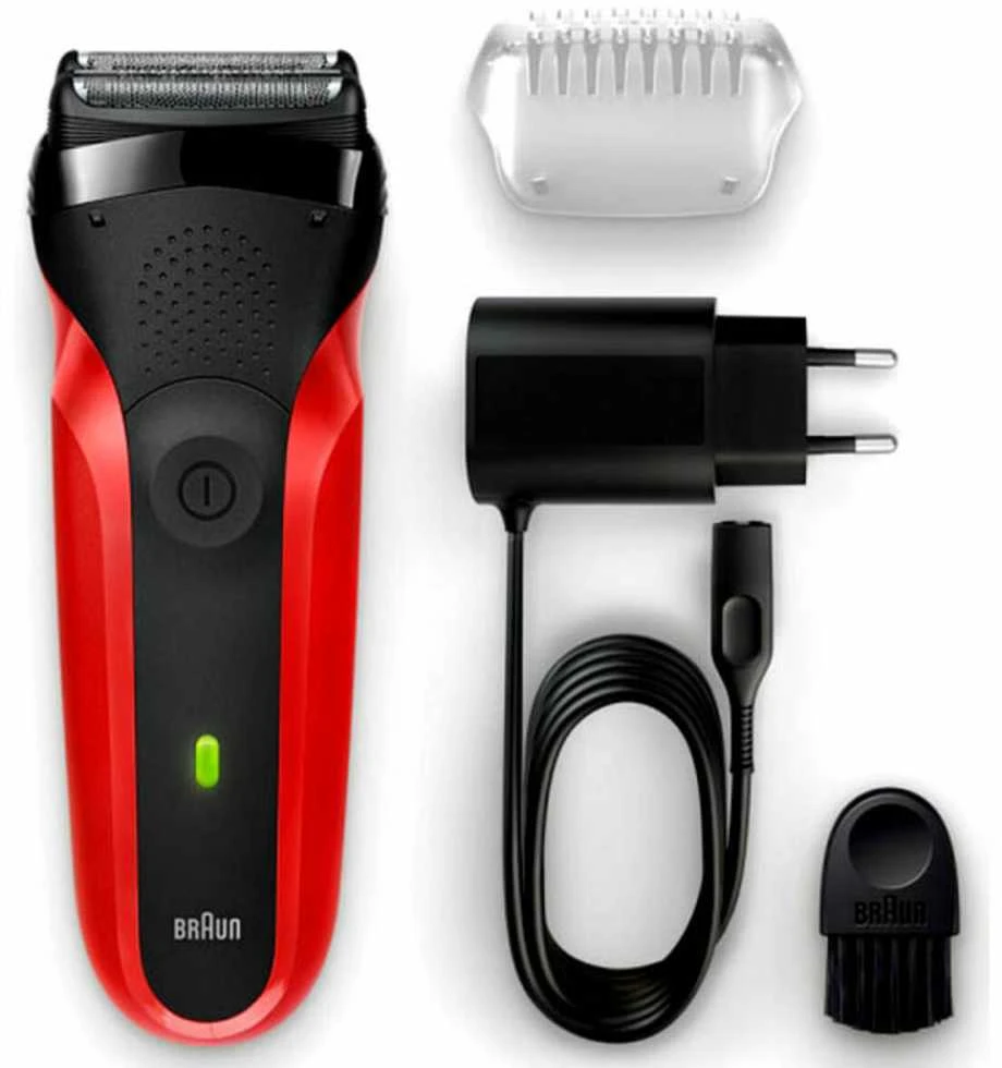 BRAUN 300s raud. Skutimosi mašinėlė