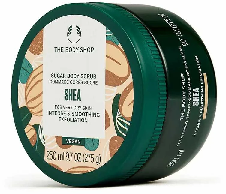 „The Body Shop“ taukmedžio kūno šveitiklis, 240 ml